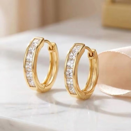 Creolen ohrringe gold optik - creolen, gold-optik