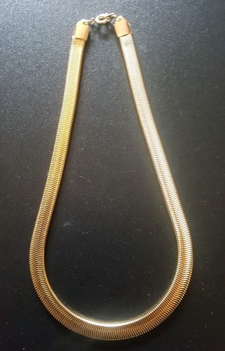 Halskette edelstahl goldfarben - halskette,