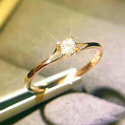 Damen ring vier klaue - ring, vier-klaue