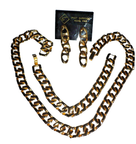 Teilig schmuck set gold - ,