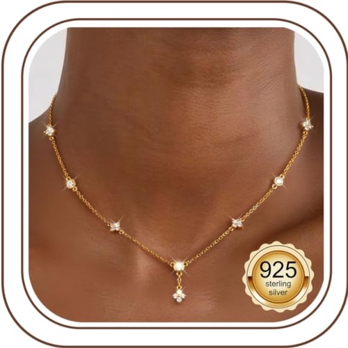 Silber kette damen 925 gold - 925,