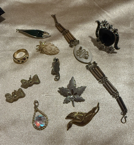 Modeschmuck konvolut teile - konvolut:,