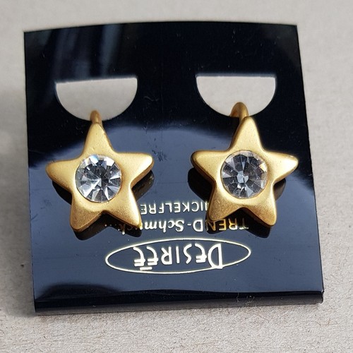 Ohrschmuck clips goldfarben - clips,