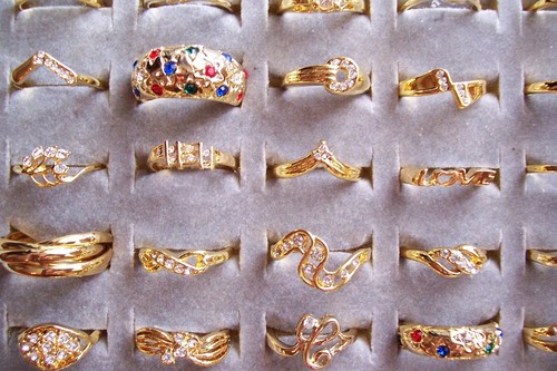 Posten ringe goldfarben - posten,