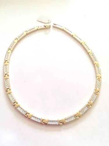 Halskette collier gold - halskette, +