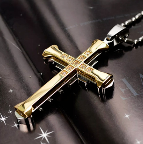 Halskette kreuz anhänger - halskette,