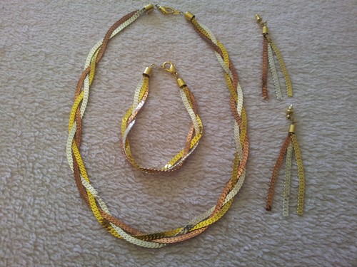 Tlg schmuck set tricolor - 4-tlg, schmuck-set