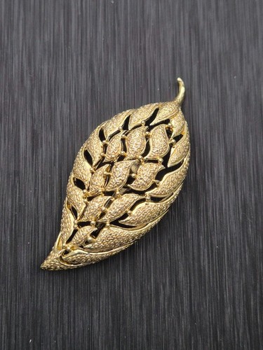 Vintage brosche blatt - vintage,
