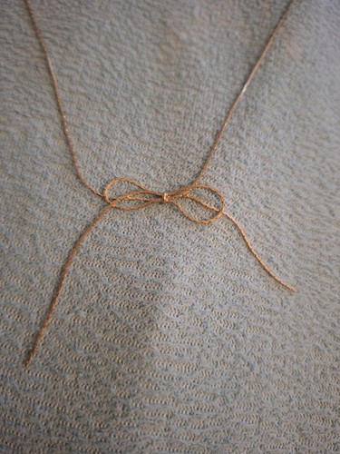 Modeschmuck kette schleife - modeschmuck,